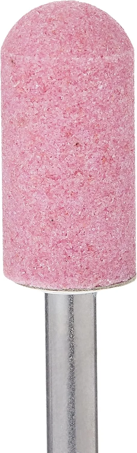 سنگ سمباده بوش 2609256545 با قطر 6 میلی متر، 15 × 30 میلی متر، ساق نیم گرد، درجه زبری 60