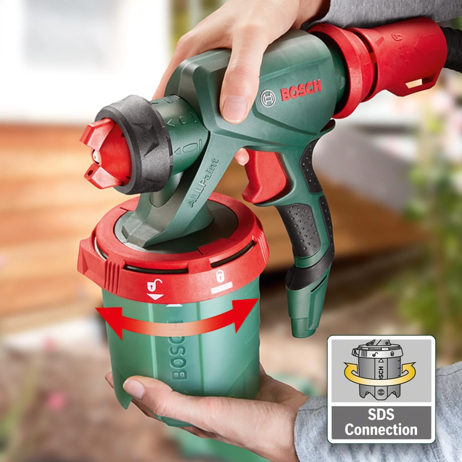 سیستم رنگ پاش برقی بوش