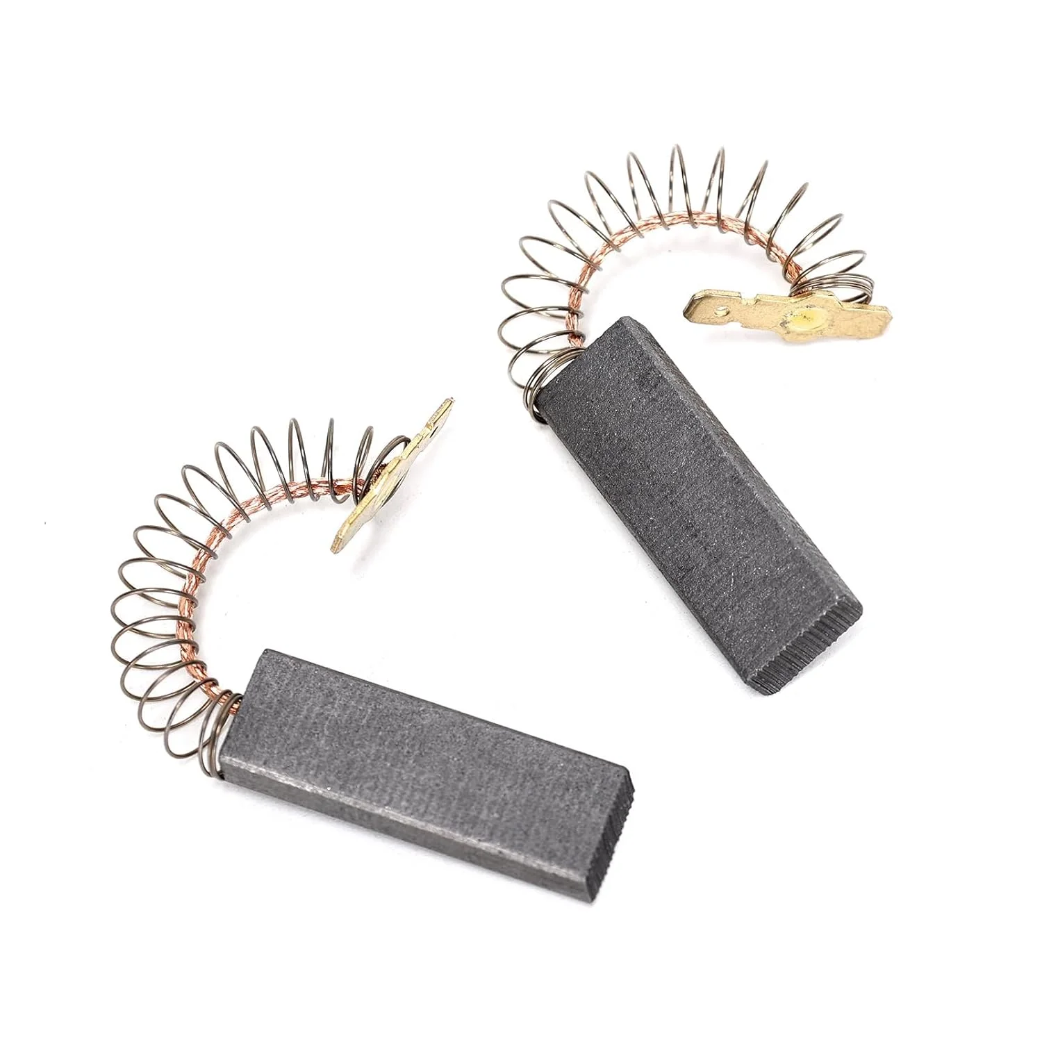 دو عدد برس کربنی برای ماشین لباسشویی 154740 00154740 (12.5x5x36mm)، سازگار با بوش زیمنس.