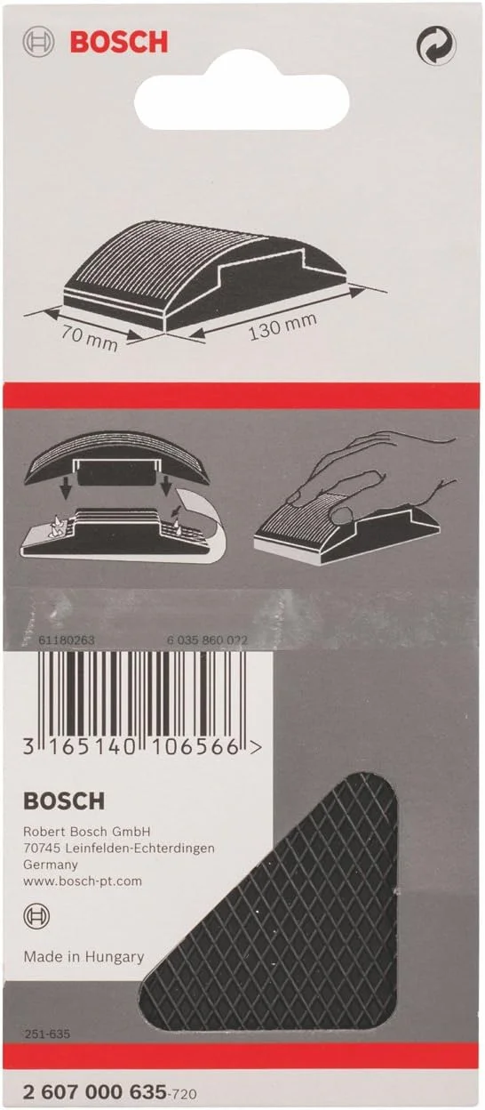 سنباده لاستیکی بوش، P1-70X130