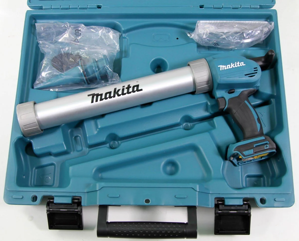 Makita DCG180ZBK 18V Li-ion LXT Caulking Gun Supplied in a Carry Case – Batteries and Charger Not Included Makita DCG180ZBK 18V Li-ion LXT Caulking Gun Supplied in a Carry Case – Batteries and Charger Not Included