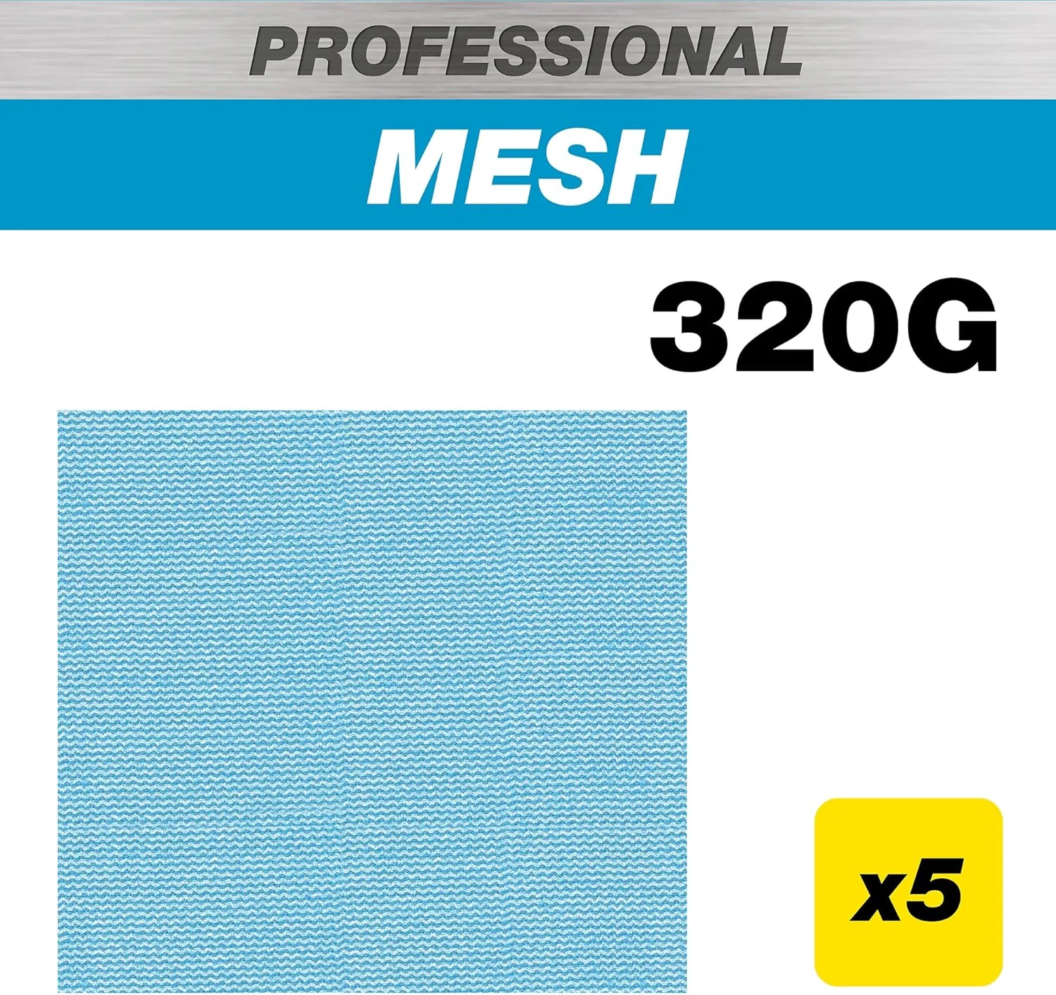 پدهای سنباده حرفه ای ترند 115 x 107 میلی متر، ورق یک چهارم، دانه بندی 320، بسته 5 عددی، توری سنباده برای سنباده کاری ظریف قبل از رنگ آمیزی، AB/QTR/320P پدهای سنباده حرفه ای ترند 115 x 107 میلی متر، ورق یک چهارم، دانه بندی 320، بسته 5 عددی، توری سنباده برای سنباده کاری ظریف قبل از رنگ آمیزی، AB/QTR/320P