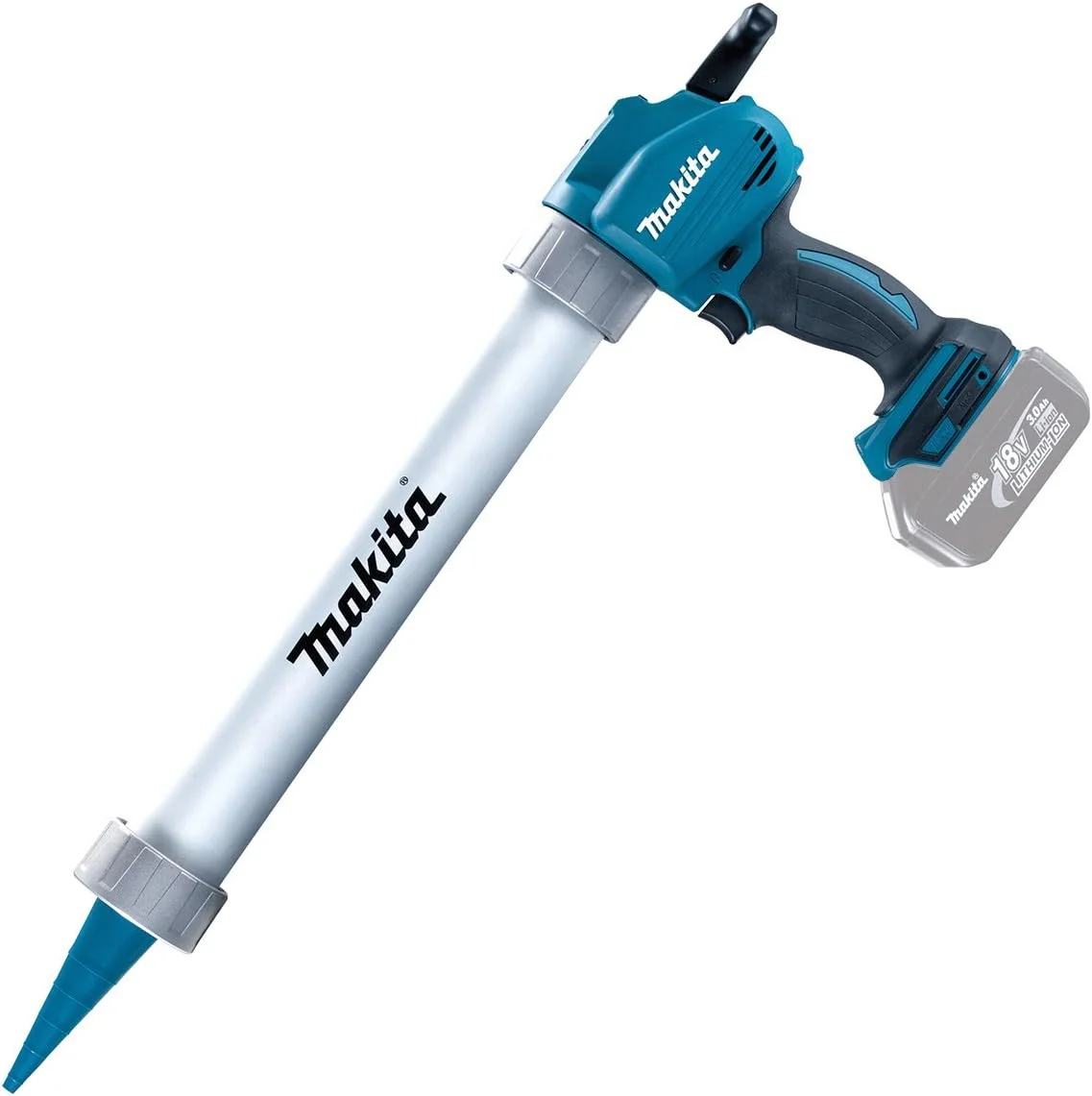 Makita DCG180ZBK 18V Li-ion LXT Caulking Gun Supplied in a Carry Case – Batteries and Charger Not Included Makita DCG180ZBK 18V Li-ion LXT Caulking Gun Supplied in a Carry Case – Batteries and Charger Not Included