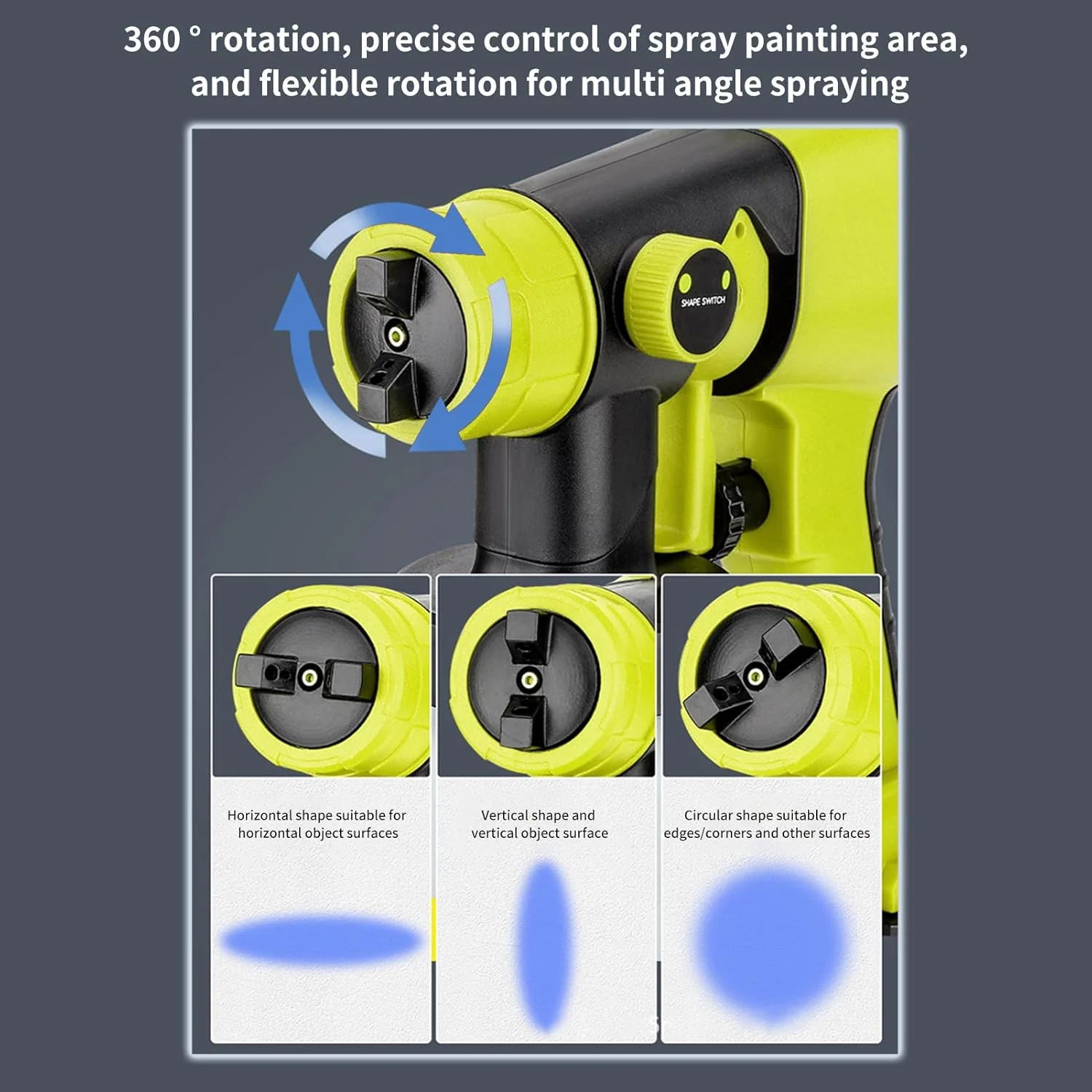 دستگاه رنگ پاش بی سیم Eacam برای باتری 20 ولت Dewalt و RYOBI، دستگاه رنگ پاش با موتور براشلس و نازل مسی، دستگاه رنگ پاش بی سیم 200 واتی برای فضای داخلی و خارجی خانه، رنگ آمیزی خانه دستگاه رنگ پاش بی سیم Eacam برای باتری 20 ولت Dewalt و RYOBI، دستگاه رنگ پاش با موتور براشلس و نازل مسی، دستگاه رنگ پاش بی سیم 200 واتی برای فضای داخلی و خارجی خانه، رنگ آمیزی خانه