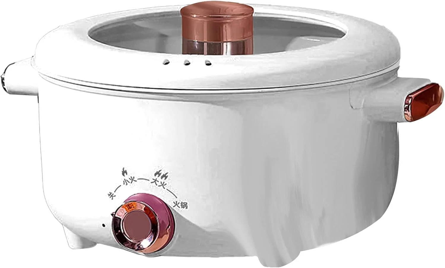 دیگ برقی چندکاره BROLEO با ظرفیت 3.5 لیتر و پوشش نچسب مناسب برای خانواده (دیگ پخت برقی به همراه درب)