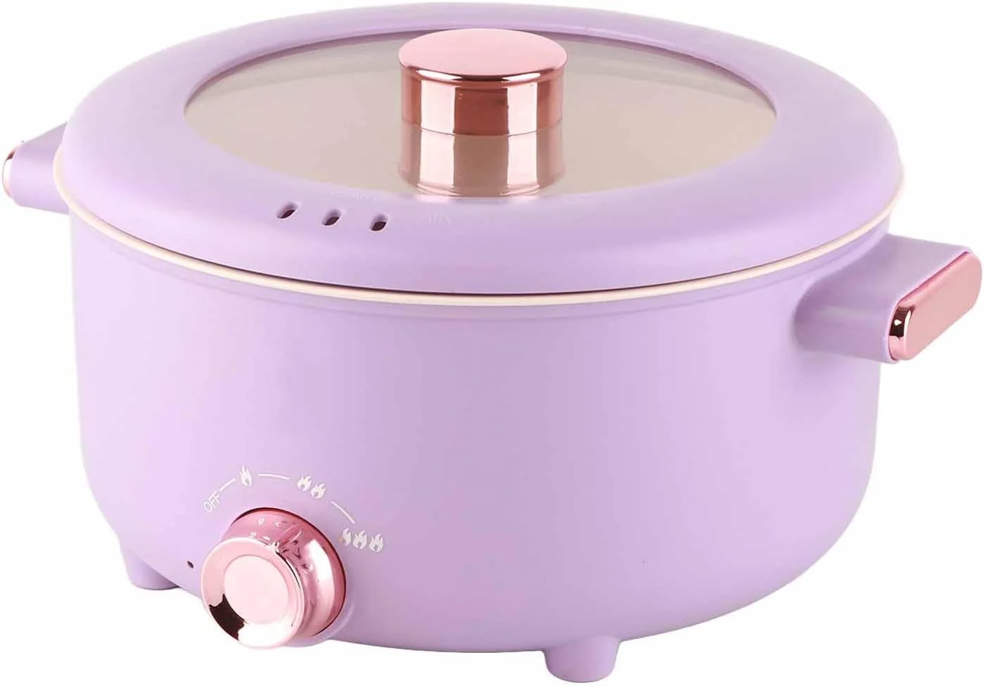 دیگ برقی آشپزی BROLEO با ظرفیت 3.5 لیتر، چند منظوره و نچسب مناسب برای خانواده به همراه درب