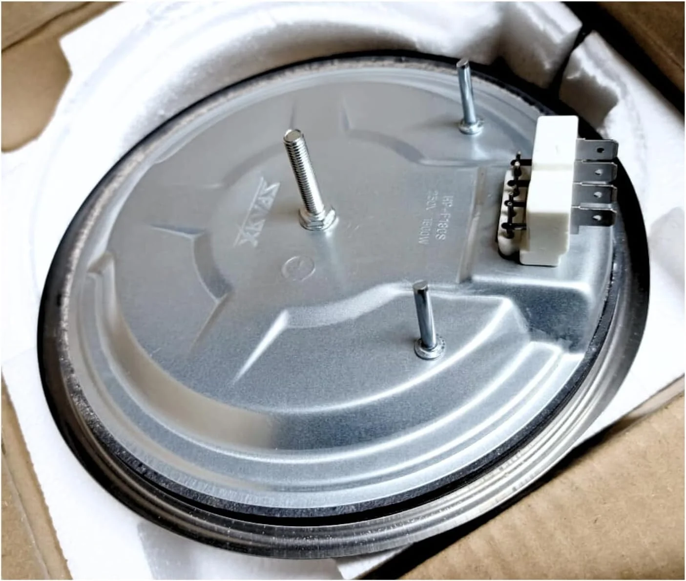 صفحه داغ برقی جایگزین برای اجاق گاز، 7.5 اینچ، 2000 وات با اتصال پین