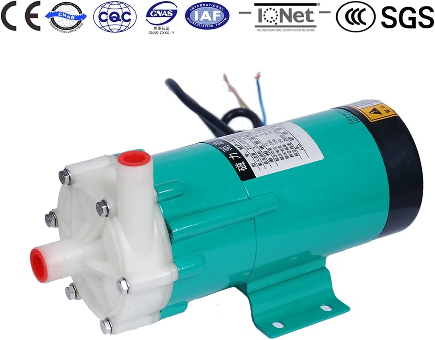 پمپ آب تمرینی شنا FURLOU مدل MP-20RX 60HZ با درایو مغناطیسی، پمپ های حوضچه خورشیدی با جریان بالا، تجهیزات اسپا، انتقال مایعات شیمیایی برای کودکان و بزرگسالان (سایز: 110)