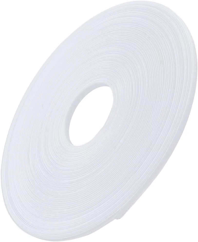 CRASPIRE 45 Yards 6mm High Density White Polyester Boning for Sewing Sew Through Plastic Sewing Corset Boning for Wedding Party Bridal Gowns Dress Nursing Caps Supplies DIY Sewing Supplies Accessories