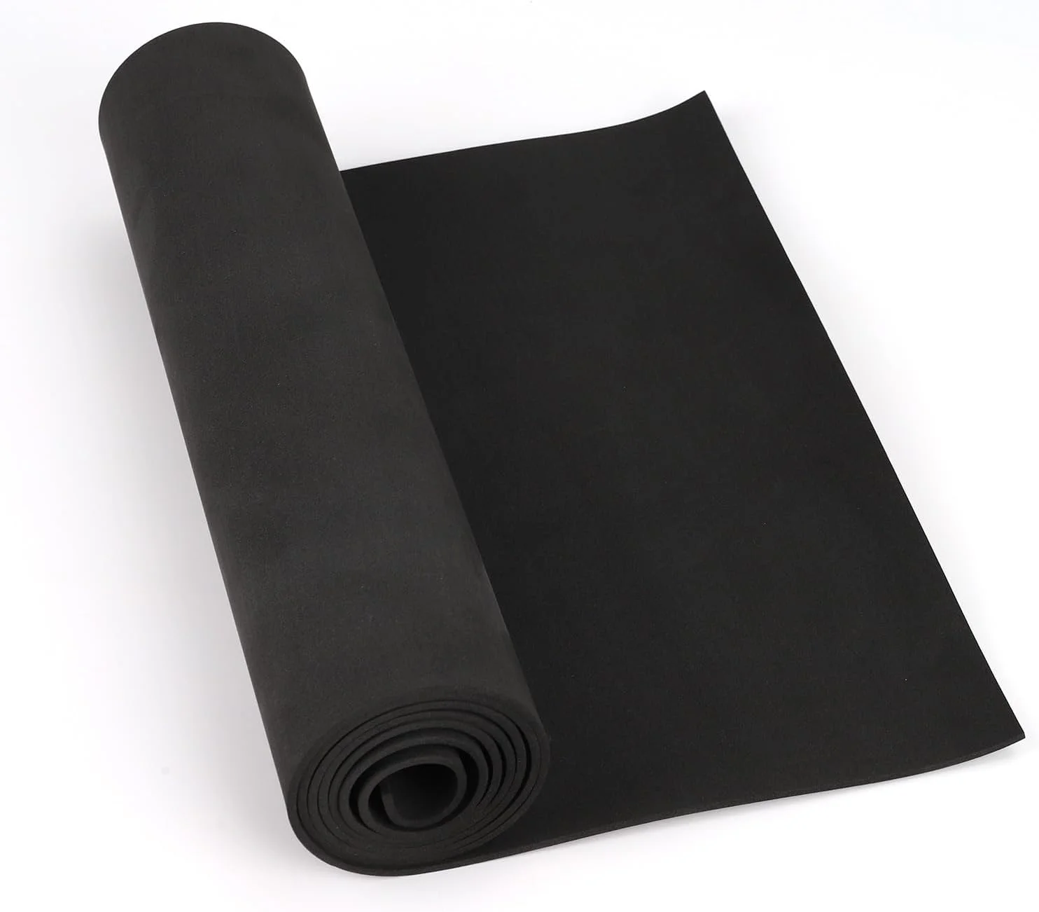 رول فوم EVA مشکی Do²ping، ضخامت 2 میلی متر (1 تا 10 میلی متر) ورق فوم EVA ممتاز برای Cosplay، ابعاد 13.5"x49" با چگالی بالا 86 کیلوگرم بر متر مکعب برای لباس Cosplay، صنایع دستی، پروژه های DIY (مشکی 2 میلی متر)