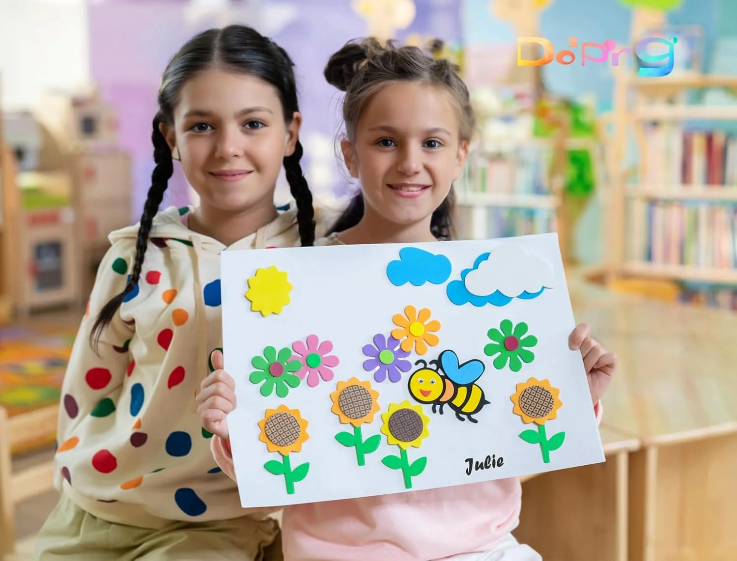 برگههای فوم آبی روشن Do²ping، کاغذ فوم EVA سایز 8.5x5.5 اینچ برای پروژههای صنایع دستی، کلاس درس، اسکرپ بوک، DIY و Cosplay (آبی آسمانی - 10 عدد) برگههای فوم آبی روشن Do²ping، کاغذ فوم EVA سایز 8.5x5.5 اینچ برای پروژههای صنایع دستی، کلاس درس، اسکرپ بوک، DIY و Cosplay (آبی آسمانی - 10 عدد)