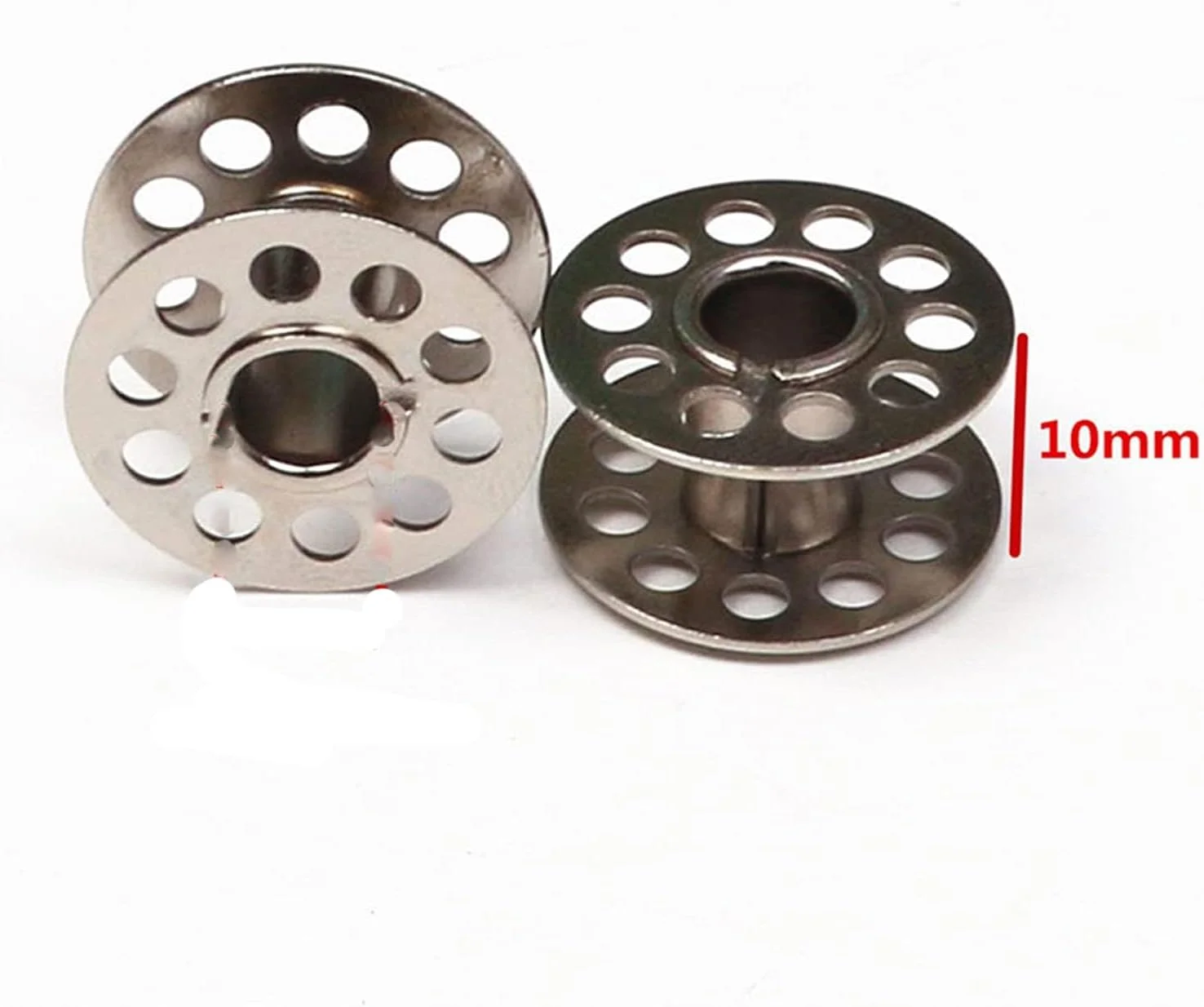 Dolaso 20 Pcs Sewing Machine Bobbins, Empty Metal Bobbins Spool Sewing Spools with Storage Case Suit for Sewing Machines Dolaso 20 Pcs Sewing Machine Bobbins, Empty Metal Bobbins Spool Sewing Spools with Storage Case Suit for Sewing Machines