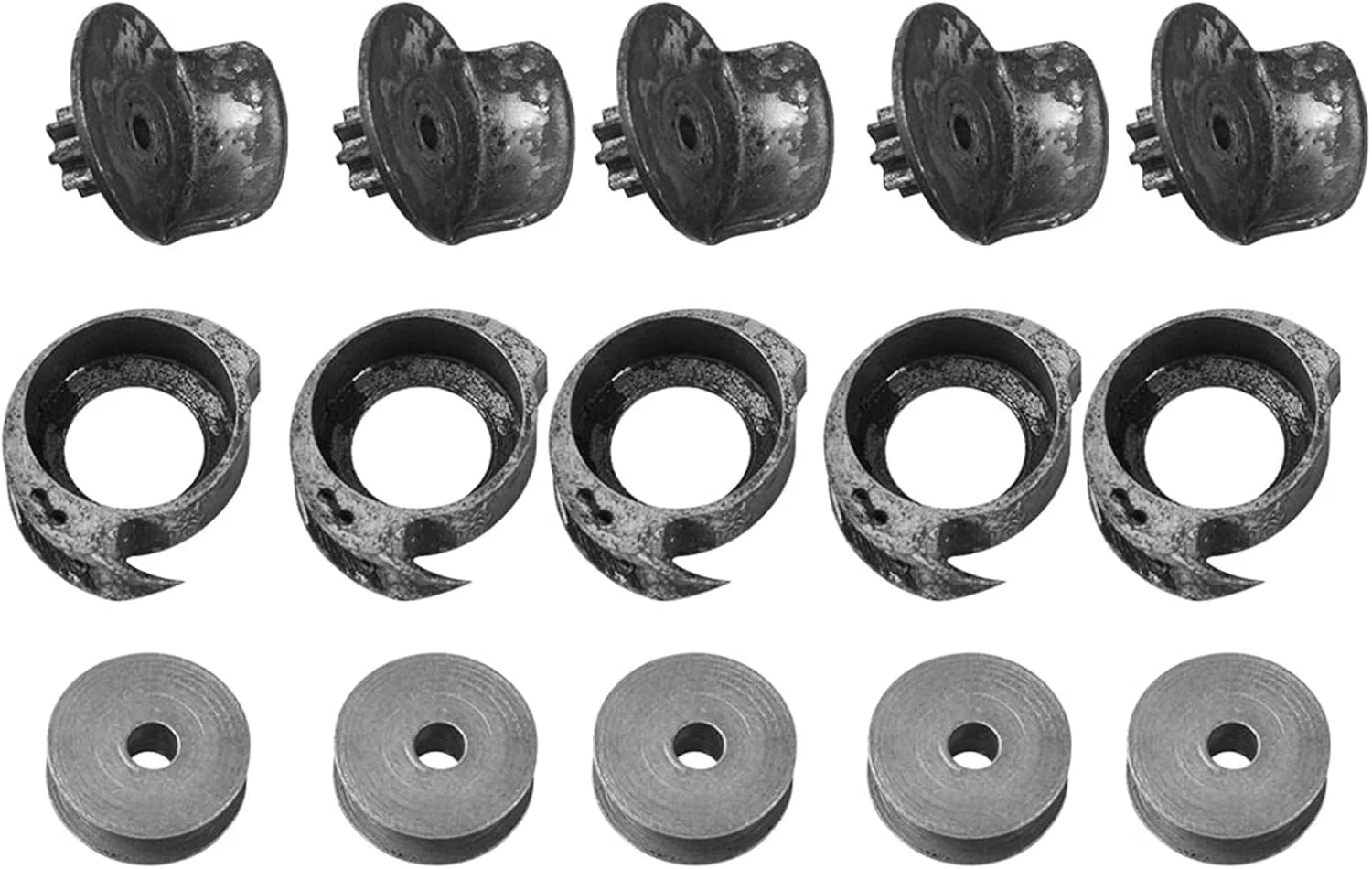 Domary Spool Bobbin Holder Shoe Sewing Mending Repair Machine Parts 5 Sets Ideal for Hand-Cranked Shoe Mending Domary Spool Bobbin Holder Shoe Sewing Mending Repair Machine Parts 5 Sets Ideal for Hand-Cranked Shoe Mending