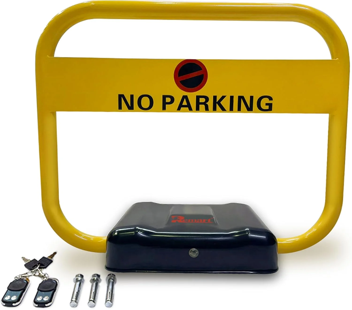 قفل هوشمند پارکینگ خودرو Remart مدل PLMT-50 - مانع خودکار پارکینگ با کنترل کلید از راه دور، محافظ فضای پارکینگ، راهکارهای هوشمند پارکینگ
