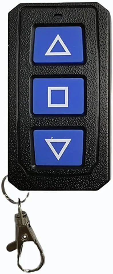 ریموت کنترل یونیورسال 433MHz روبیک، مناسب برای درب پارکینگ، درب گاراژ و سیستم پلاک خوان (مشکی)