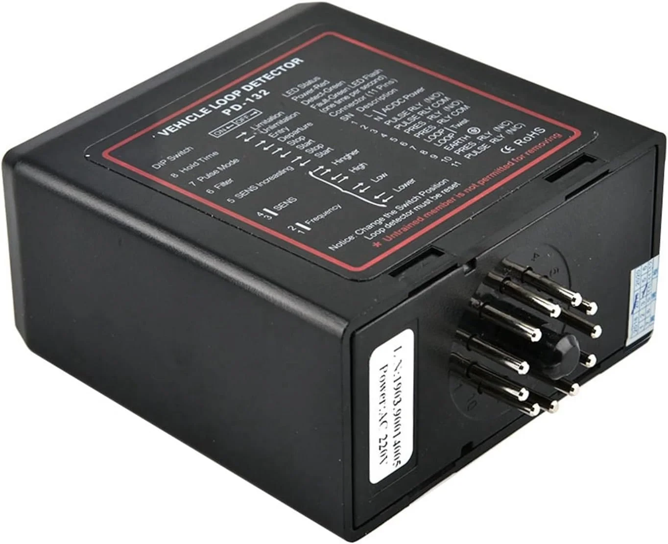 بازکننده موانع پارکینگ Haosie، آشکارسازهای هوشمند خودرو، سیستم تشخیص خودرو، 4 پیکربندی فرکانس، برای دسترسی خودرو