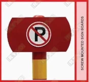 قفل دستی فضای پارک – مانع پارک رزرو شده با ارتفاع 75 سانتی متر به همراه 4 کلید و پیچ و مهره، مسدود کننده پارکینگ خودرو سنگین برای مصارف خانگی، اداری و تجاری (قرمز + زرد)