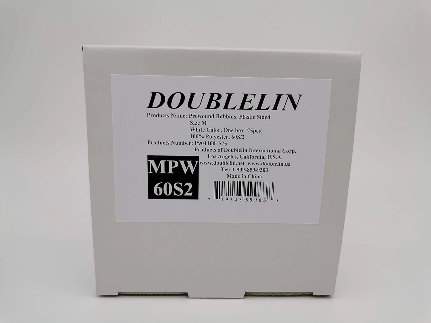 ماکوهای از پیش پر شده DOUBLELIN، سایز M، مدل M، سفید، 75 عدد در هر جعبه، پلاستیکی، پلی استر 60S/2 برای گلدوزی، مناسب برای دستگاه هایی که از ماکو سایز M استفاده می کنند (60S2، سفید) ماکوهای از پیش پر شده DOUBLELIN، سایز M، مدل M، سفید، 75 عدد در هر جعبه، پلاستیکی، پلی استر 60S/2 برای گلدوزی، مناسب برای دستگاه هایی که از ماکو سایز M استفاده می کنند (60S2، سفید)