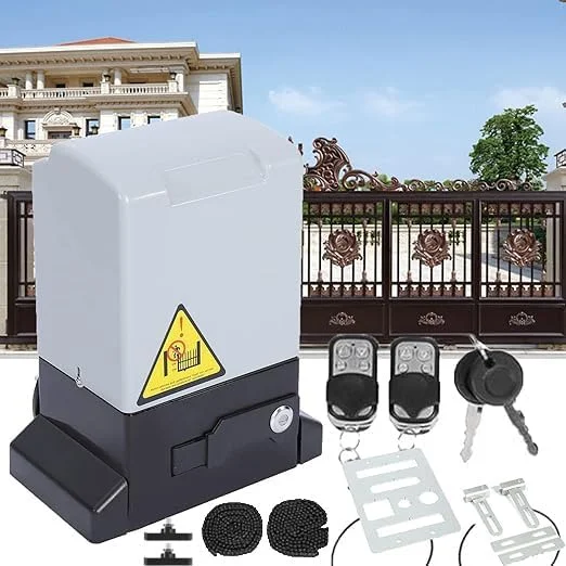 کیت بازکننده درب کشویی اتوماتیک، اپراتور درب امنیتی دنده ای برای درب تا 2000 کیلوگرم، موتور درب برای هتل، کارخانه، درب حیاط، 1200 وات کیت بازکننده درب کشویی اتوماتیک، اپراتور درب امنیتی دنده ای برای درب تا 2000 کیلوگرم، موتور درب برای هتل، کارخانه، درب حیاط، 1200 وات