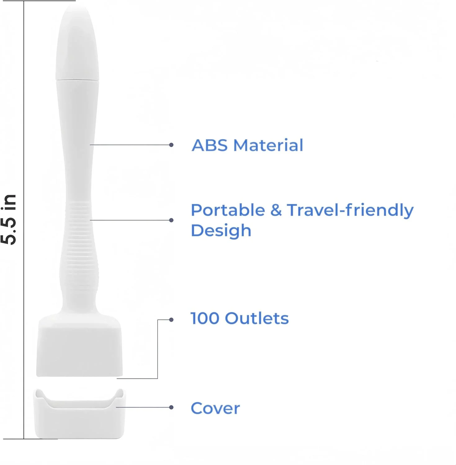 درمااستمپ مو و ریش، ابزار لایه بردار میکرو برای خانم ها و آقایان