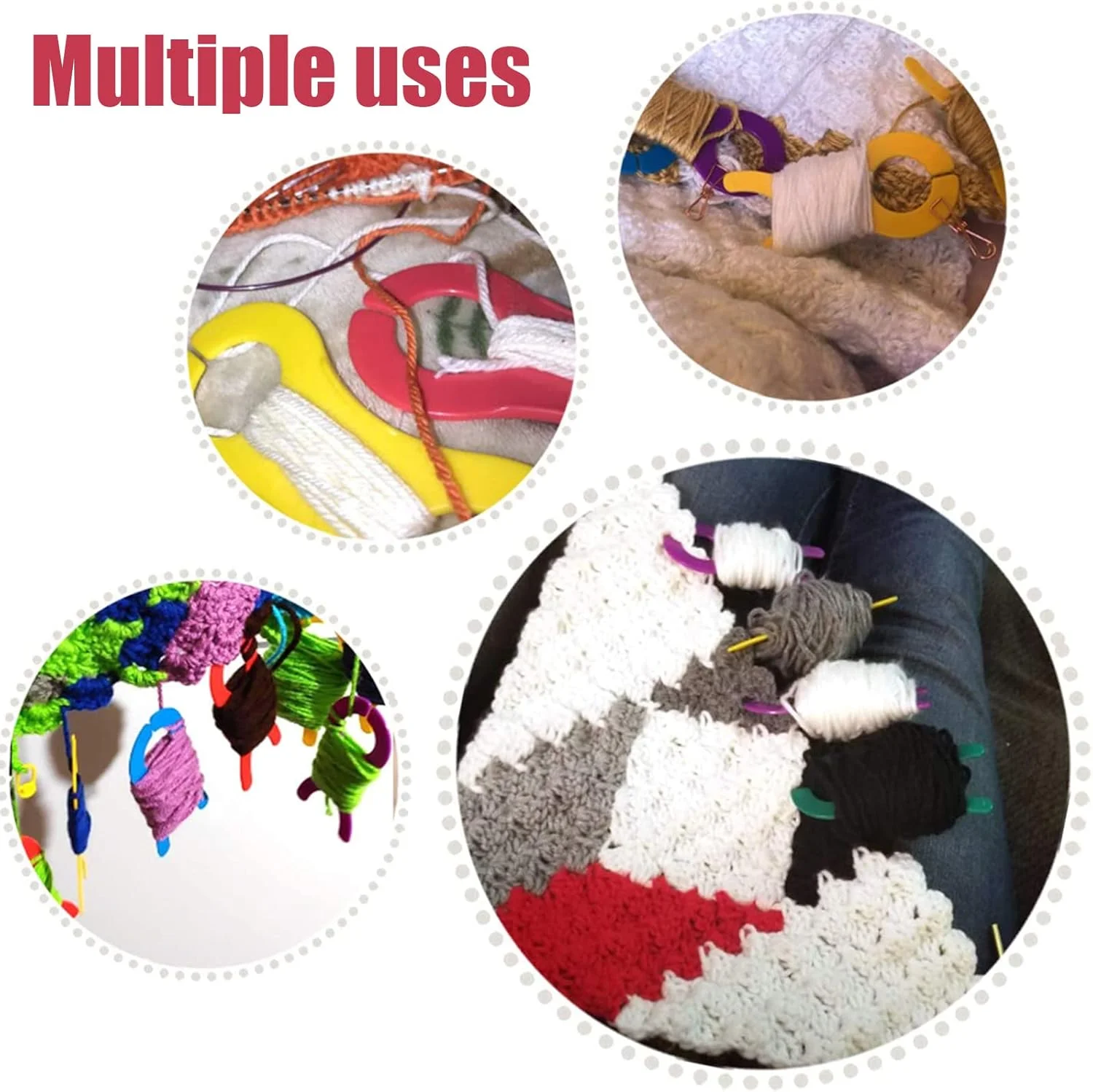 Large Yarn Bobbins, 20 Pcs Plastic Sewing Crochet Weave Winder Tool, Yarn Thread Bobbins for Knitting Large Yarn Bobbins, 20 Pcs Plastic Sewing Crochet Weave Winder Tool, Yarn Thread Bobbins for Knitting