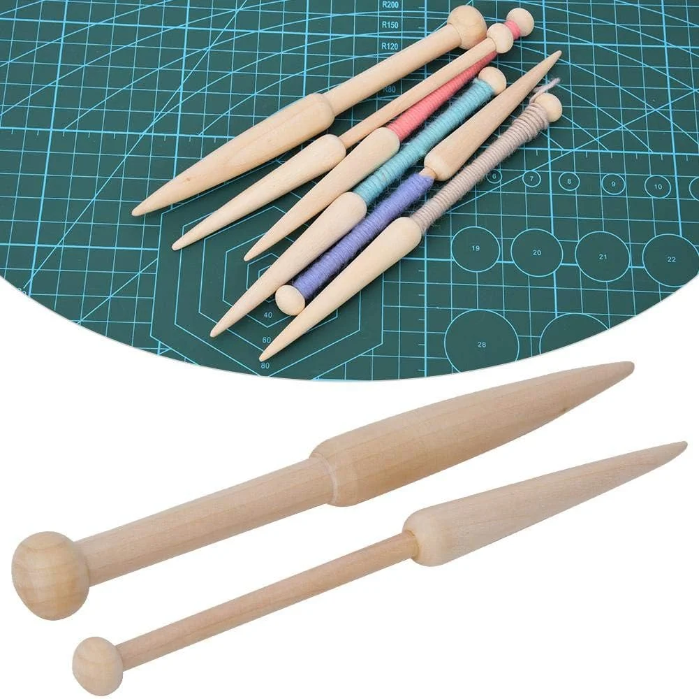 2 عدد ماسوره چوبی راش، ابزار چوب بافندگی تک سر، ابزار ماشین بافندگی DIY، لوازم صنایع دستی 2 عدد ماسوره چوبی راش، ابزار چوب بافندگی تک سر، ابزار ماشین بافندگی DIY، لوازم صنایع دستی