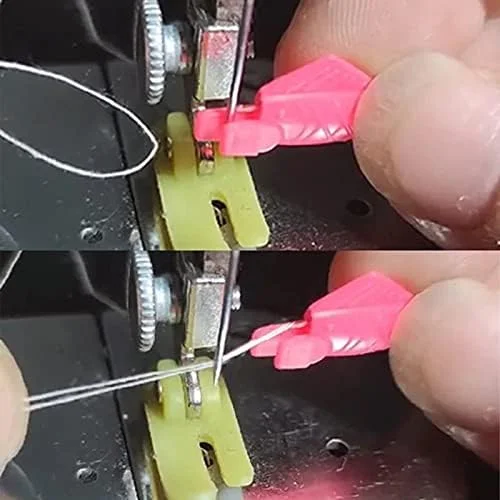 سوزن نخ کن، سوزن نخ کن مدل ماهی 3 عددی حلقه سیمی، سوزن نخ کن ساده DIY برای چرخ خیاطی سوزن نخ کن، سوزن نخ کن مدل ماهی 3 عددی حلقه سیمی، سوزن نخ کن ساده DIY برای چرخ خیاطی