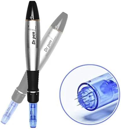 دستگاه میکرونیدلینگ دکتر پن A1-C 4Beauty، کارتریج سوزنی سرنیزه ای اتوماتیک، دستگاه میکرو استامپ برقی درمو سیم دار