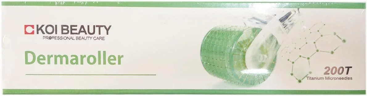 (1.0mm) - درمارولر / درمارولر رشد مجدد مو / سیستم ضد پیری / میکرونیدل تیتانیومی / برای ریزش مو، چین و چروک، جای زخم آکنه، خطوط ریز فرورفته، علائم کشش پوست، هایپرپیگمانتاسیون، غلتک های صورت و چشم K...