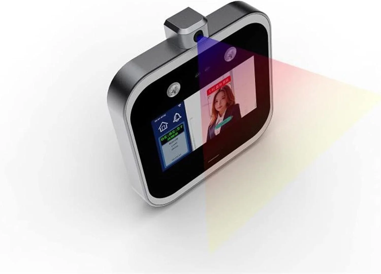 دستگاه حضور و غیاب الکترونیکی اداری DS1-CW تشخیص چهره پویا ساعت زمان سنج اندازه گیری دمای اتوماتیک مادون قرمز کنترل دسترسی (سایز: 10000) دستگاه حضور و غیاب الکترونیکی اداری DS1-CW تشخیص چهره پویا ساعت زمان سنج اندازه گیری دمای اتوماتیک مادون قرمز کنترل دسترسی (سایز: 10000)