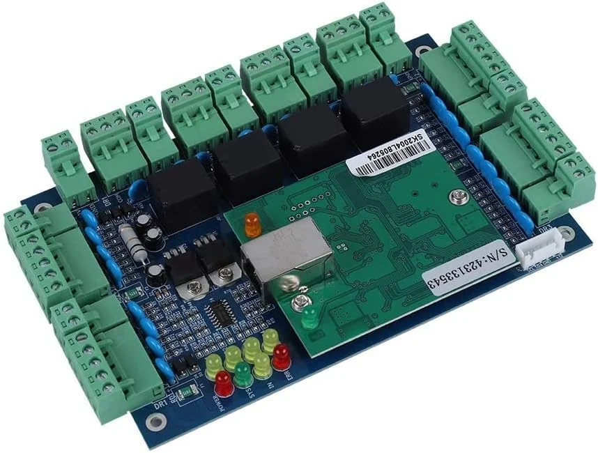 برد کنترل پنل کنترل دسترسی شبکه TCP/IP ویگند 26 بیتی برای استفاده 4 درب