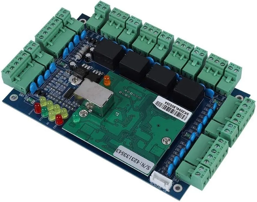 برد کنترل پنل کنترل دسترسی شبکه TCP/IP ویگند 26 بیتی برای استفاده 4 درب