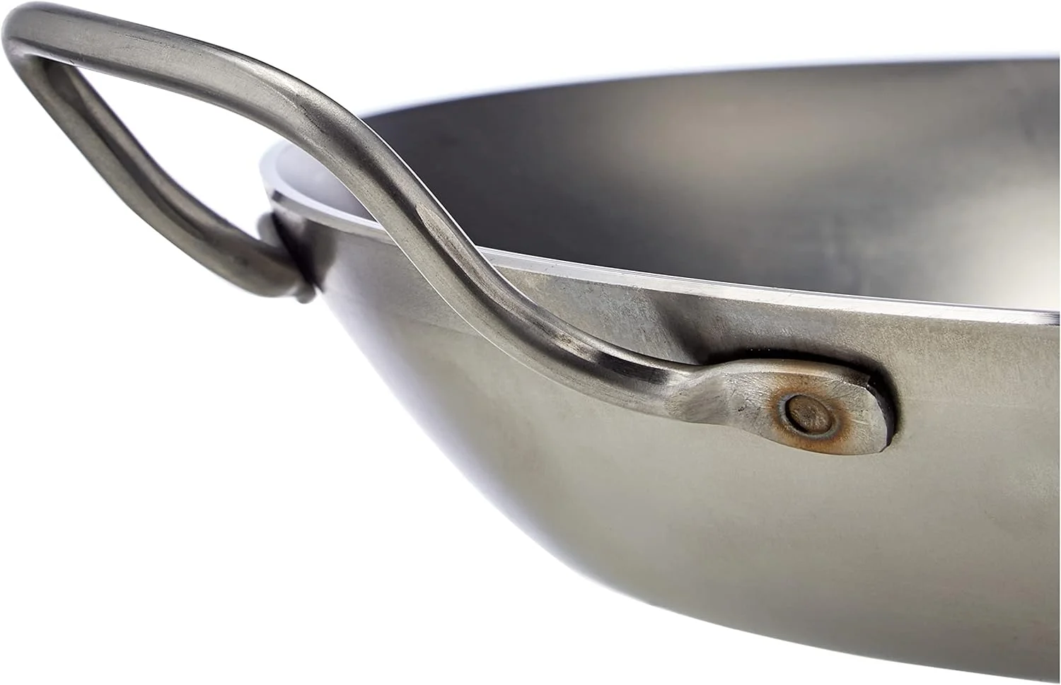 تابه گرد استیل کربنی سنگین دبایر مدل Carbone Plus 5110.32، قطر 32 سانتی متر