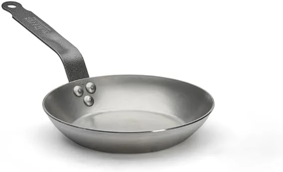 تابه گرد استیل کربنی سنگین دبایر مدل Carbone Plus 5110.20، قطر 20 سانتی متر