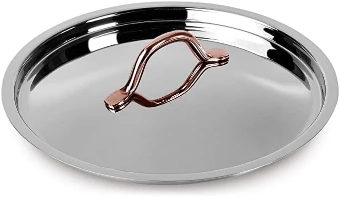 تابه استیل آرشیا با درب - استیل ممتاز 18/10، پایه آلومینیومی برای حرارت یکنواخت، مقاوم در برابر خوردگی، درب خود آبریز، پرداخت بسیار صیقلی تابه استیل آرشیا با درب - استیل ممتاز 18/10، پایه آلومینیومی برای حرارت یکنواخت، مقاوم در برابر خوردگی، درب خود آبریز، پرداخت بسیار صیقلی