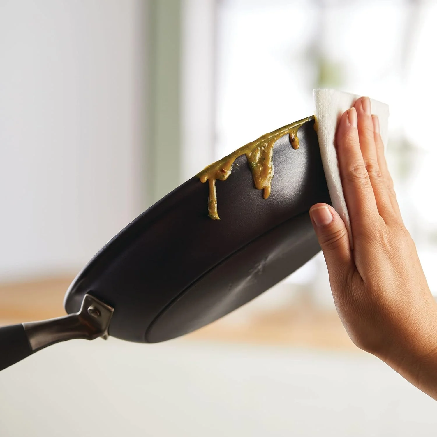 تابه نچسب آنولون Advanced Home با روکش سخت آنودایز شده، سایز 8.5 اینچ - Moonstone