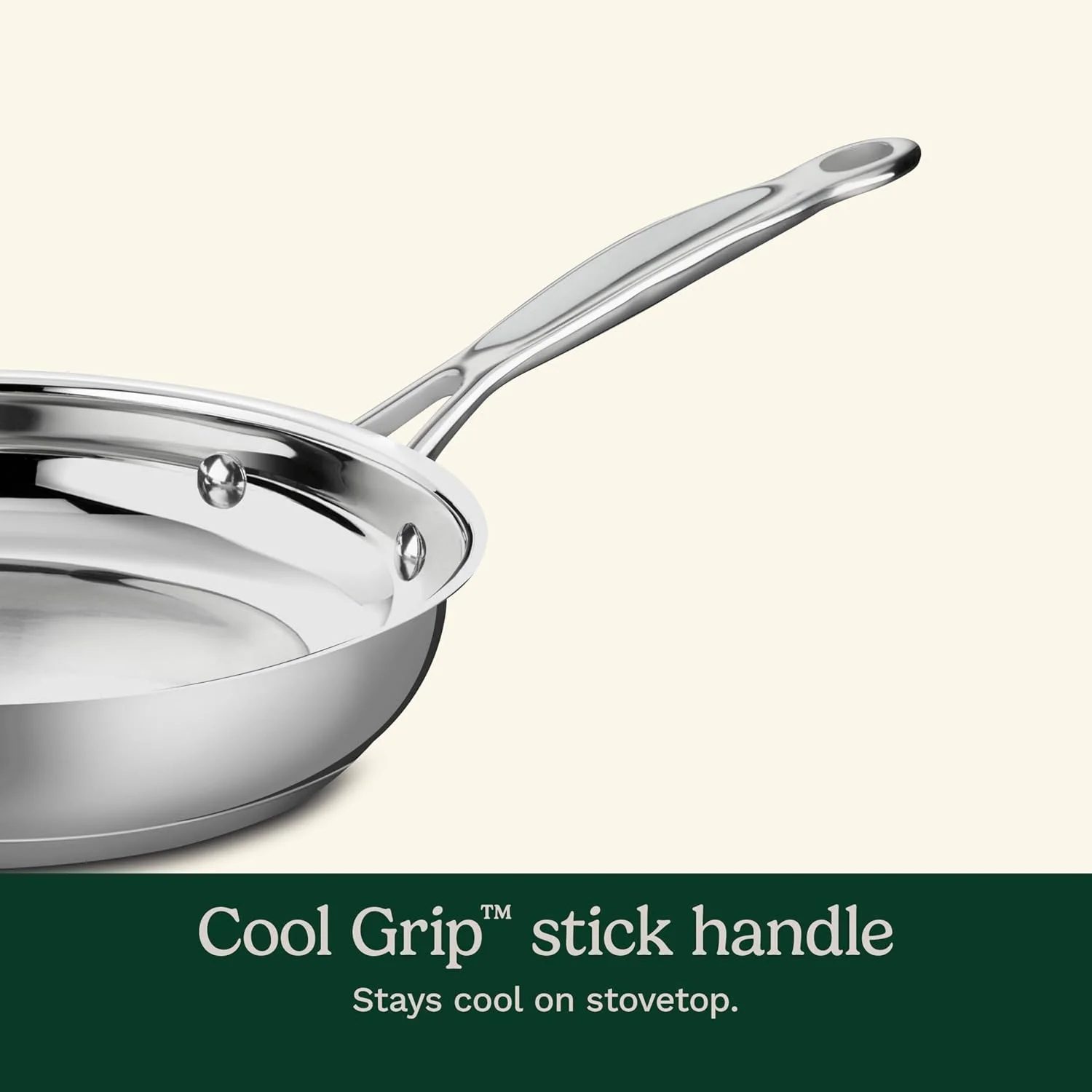 تابه استیل 20 سانتی‌متری Cuisinart 722-20، سری Chef's Classic