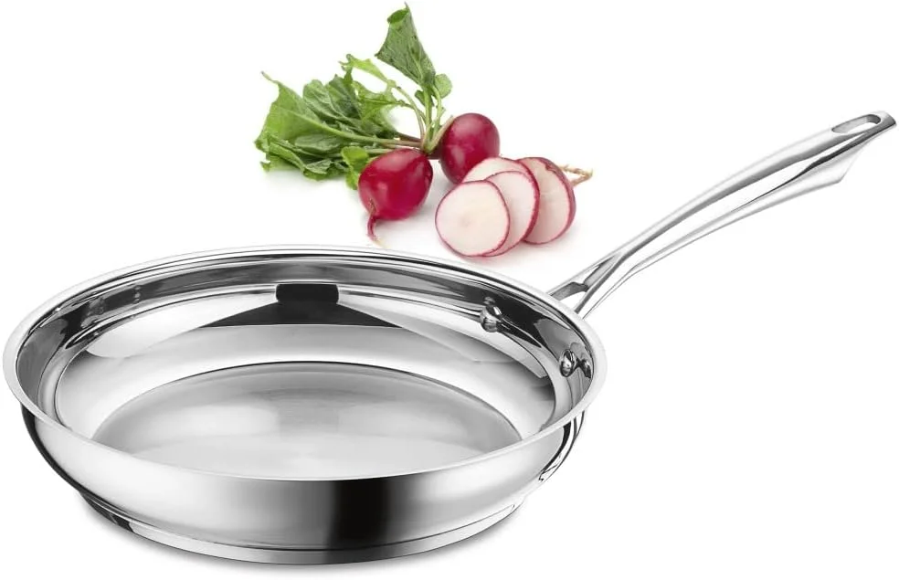 تابه استیل حرفه ای Cuisinart 8922-24، سایز 24 سانتی متر تابه استیل حرفه ای Cuisinart 8922-24، سایز 24 سانتی متر
