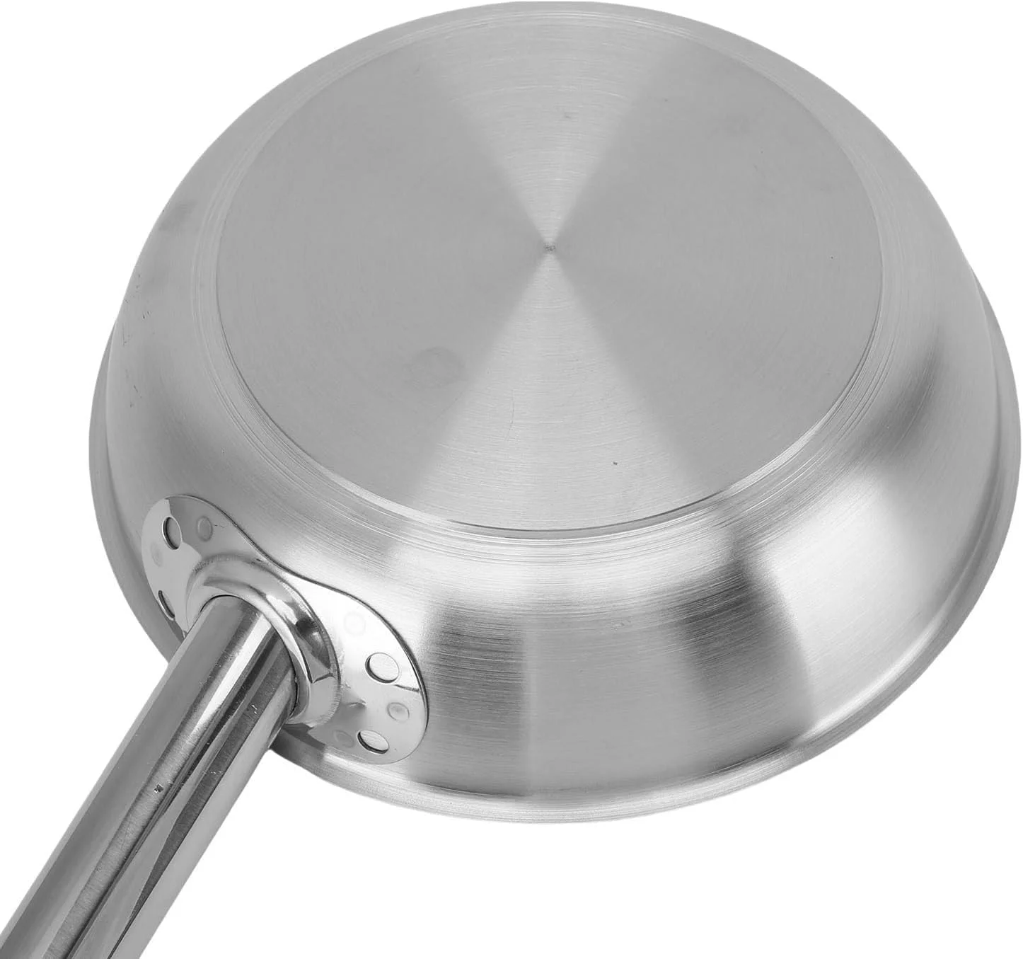 تابه استیل فوکت، تابه نچسب 20 سانتی متری بدون پوشش و ساختار کف 3 لایه، تابه سرخ کردنی ضخیم تقویت شده برای اجاق گازهای القایی، سرامیکی و گازی تابه استیل فوکت، تابه نچسب 20 سانتی متری بدون پوشش و ساختار کف 3 لایه، تابه سرخ کردنی ضخیم تقویت شده برای اجاق گازهای القایی، سرامیکی و گازی