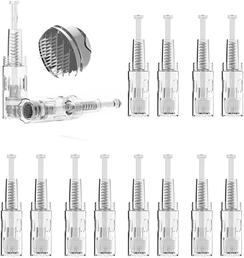 JMFBeauty Needle Cartridges 10/20 Pieces 12 Pins/36 Pins/Nano for PB1 Derma Pen Microneedling Pe (36 Pins-20) JMFBeauty Needle Cartridges 10/20 Pieces 12 Pins/36 Pins/Nano for PB1 Derma Pen Microneedling Pe (36 Pins-20)