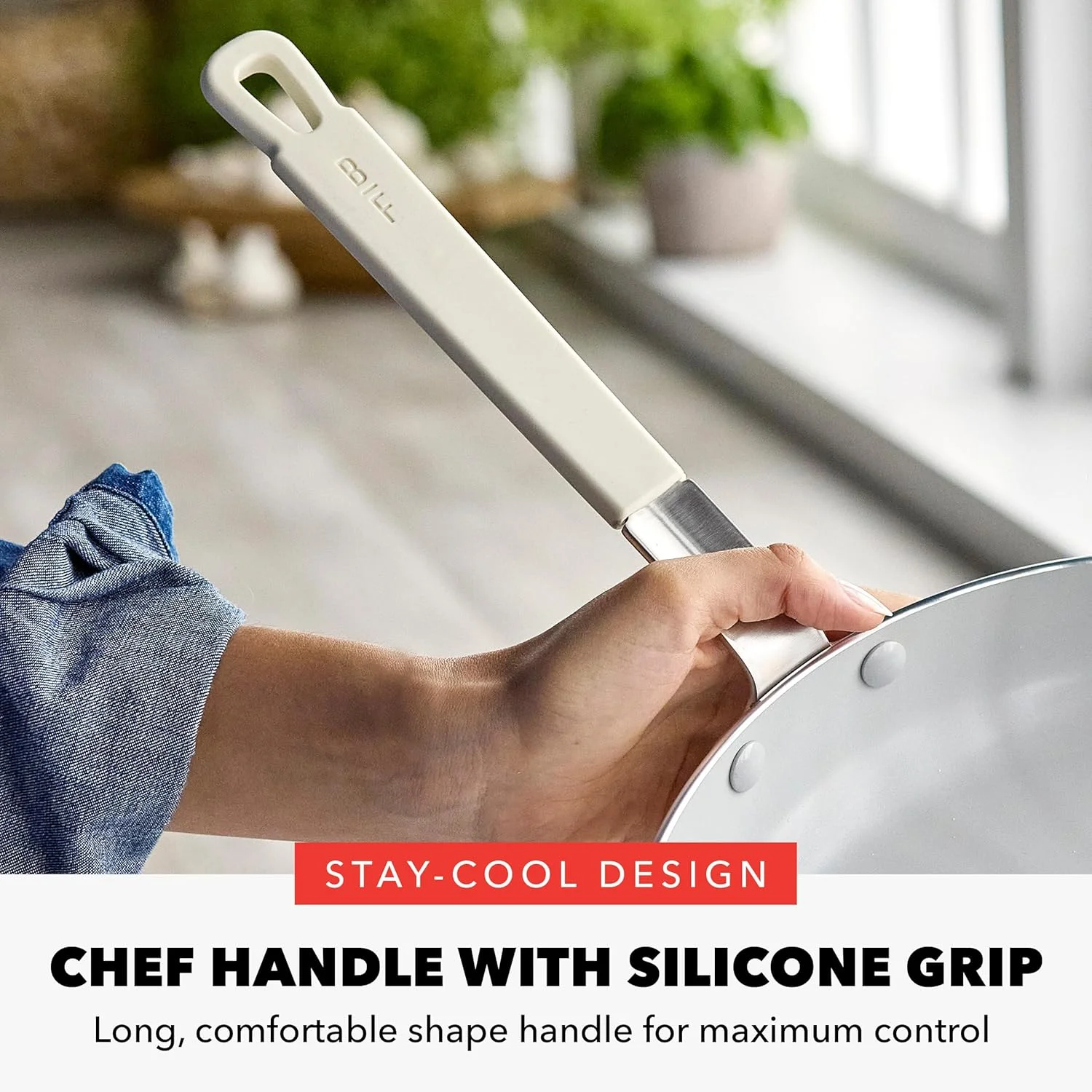 تابه سرخ کردنی 30 سانتی متری گرین پن ایکس بابی فلای، سرامیک نچسب بدون PFAS و PFOA، مناسب برای اجاق های القایی، دسته با روکش سیلیکونی خنک شونده، قابل شستشو در ماشین ظرفشویی و استفاده در فر، کرم تابه سرخ کردنی 30 سانتی متری گرین پن ایکس بابی فلای، سرامیک نچسب بدون PFAS و PFOA، مناسب برای اجاق های القایی، دسته با روکش سیلیکونی خنک شونده، قابل شستشو در ماشین ظرفشویی و استفاده در فر، کرم