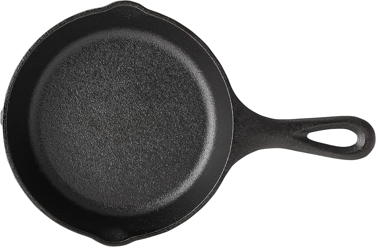 تابه چدنی 6.5 اینچی Lodge سری حیات وحش با طرح گرگ، مشکی