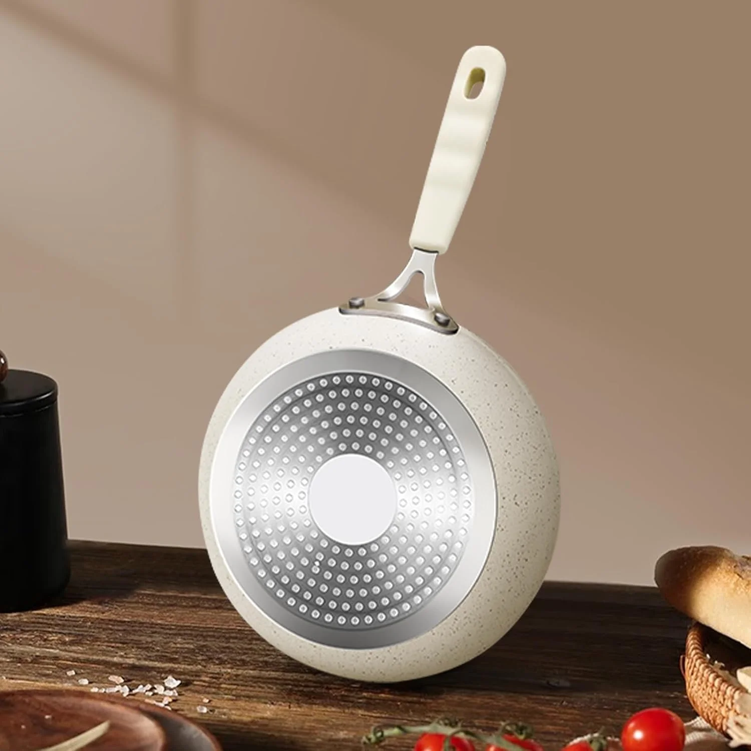 تابه نچسب تخم مرغ MAXCOOK، تابه املت 20 سانتی متری، تابه کوچک تخم مرغ، ظروف پخت و پز با روکش سنگ پزشکی، تابه القایی برای تخم مرغ (سفید) تابه نچسب تخم مرغ MAXCOOK، تابه املت 20 سانتی متری، تابه کوچک تخم مرغ، ظروف پخت و پز با روکش سنگ پزشکی، تابه القایی برای تخم مرغ (سفید)