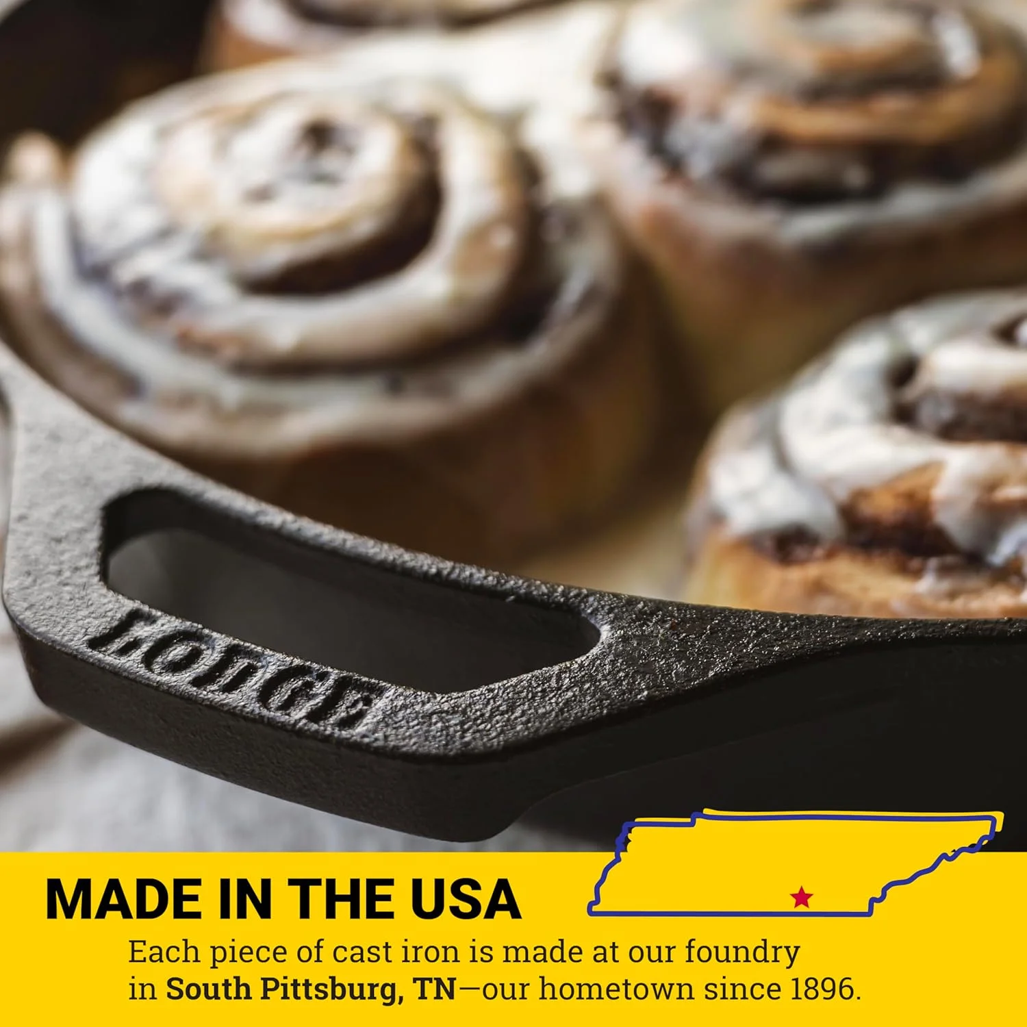 تابه چدنی لاج از قبل روغن کاری شده/ماهی تابه، مشکی، 10.25 اینچ، گرد، چدن، L8Sk3