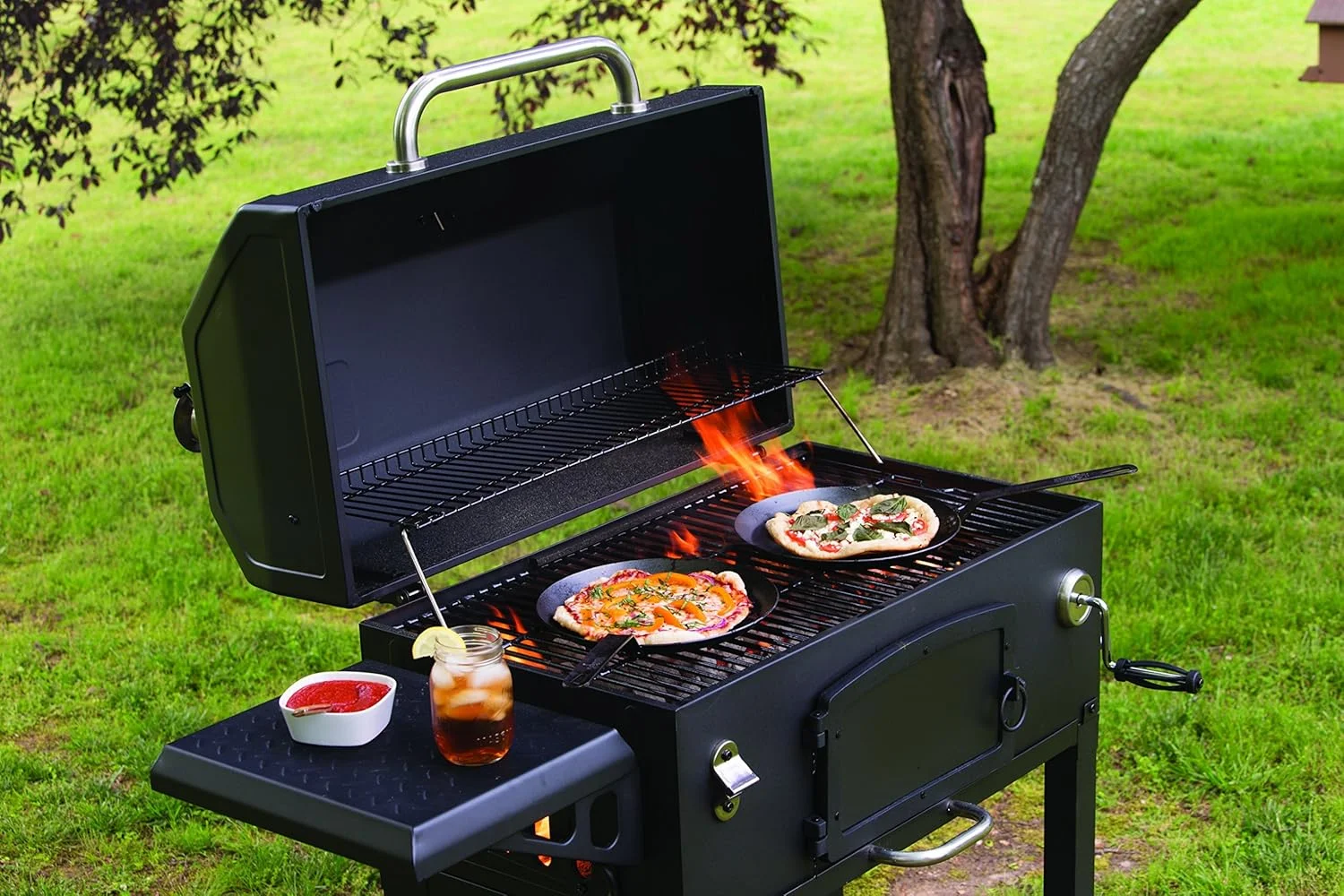 تابه چدنی کربنی از پیش روغن‌کاری شده لاج، 8 اینچ، مشکی