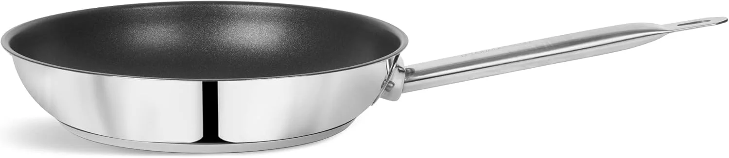 تابه نچسب خانگی پرادیپ | کف ساندویچی سنگین برای پخت یکنواخت روی انواع اجاق گاز و دسته خنک شونده