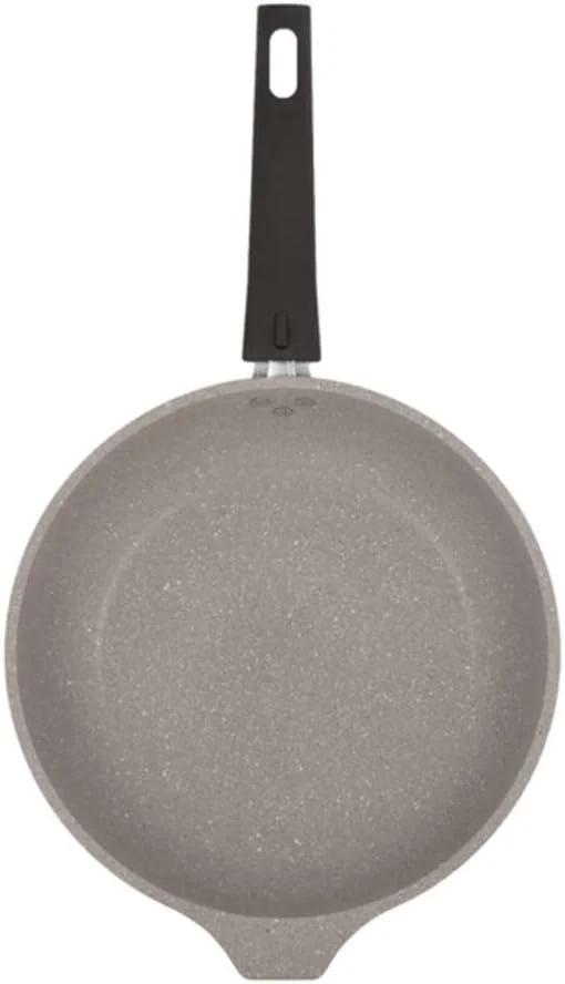 تابه آلومینیومی، تابه نچسب با درب و دسته جداشدنی (مرمری روشن) لوازم آشپزی تابه آشپزخانه 26 سانتی متر تابه آلومینیومی، تابه نچسب با درب و دسته جداشدنی (مرمری روشن) لوازم آشپزی تابه آشپزخانه 26 سانتی متر