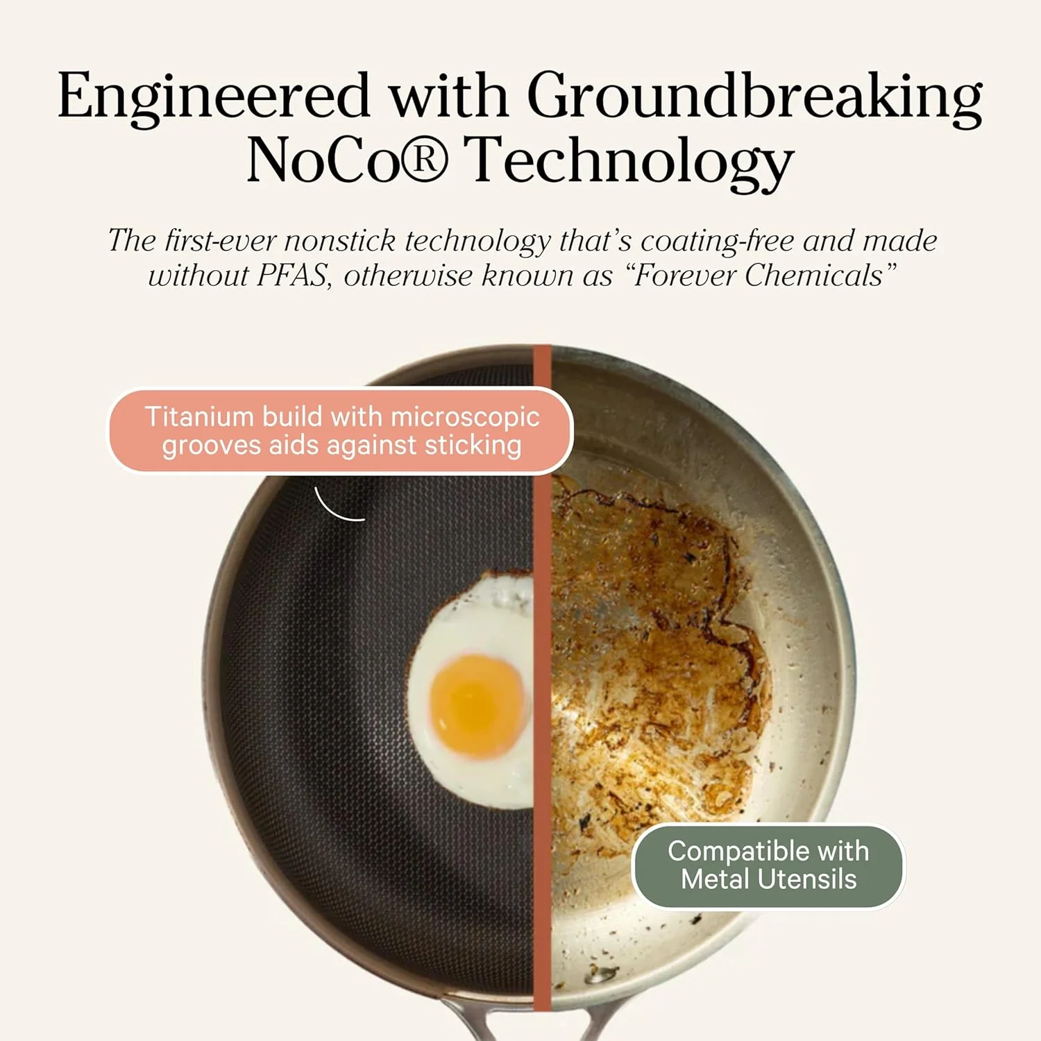 ماهیتابه تیتانیومی Always Pan Pro برند Our Place - سایز 10.6 اینچ (2.8 لیتر) با فناوری نچسب بدون پوشش | تیتانیوم سه لایه و استیل ضد زنگ | ایمن برای فر، اجاق القایی و همه اجاق ها تا دمای 537 درجه سانتیگراد | به همراه کفگیر | کروم ماهیتابه تیتانیومی Always Pan Pro برند Our Place - سایز 10.6 اینچ (2.8 لیتر) با فناوری نچسب بدون پوشش | تیتانیوم سه لایه و استیل ضد زنگ | ایمن برای فر، اجاق القایی و همه اجاق ها تا دمای 537 درجه سانتیگراد | به همراه کفگیر | کروم