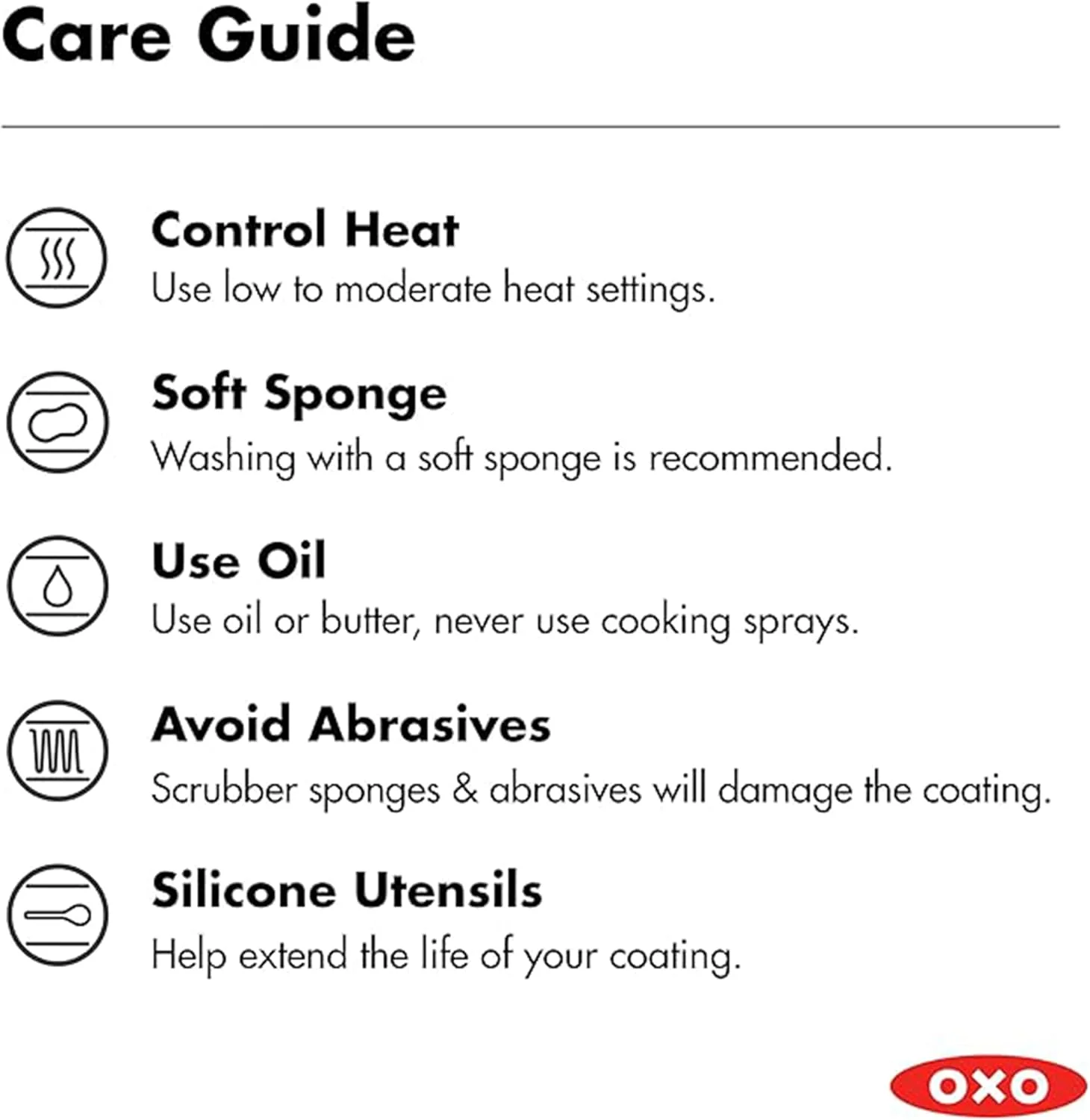 ست 3 تکه تابه و ماهیتابه OXO Good Grips Pro، مشکی ست 3 تکه تابه و ماهیتابه OXO Good Grips Pro، مشکی