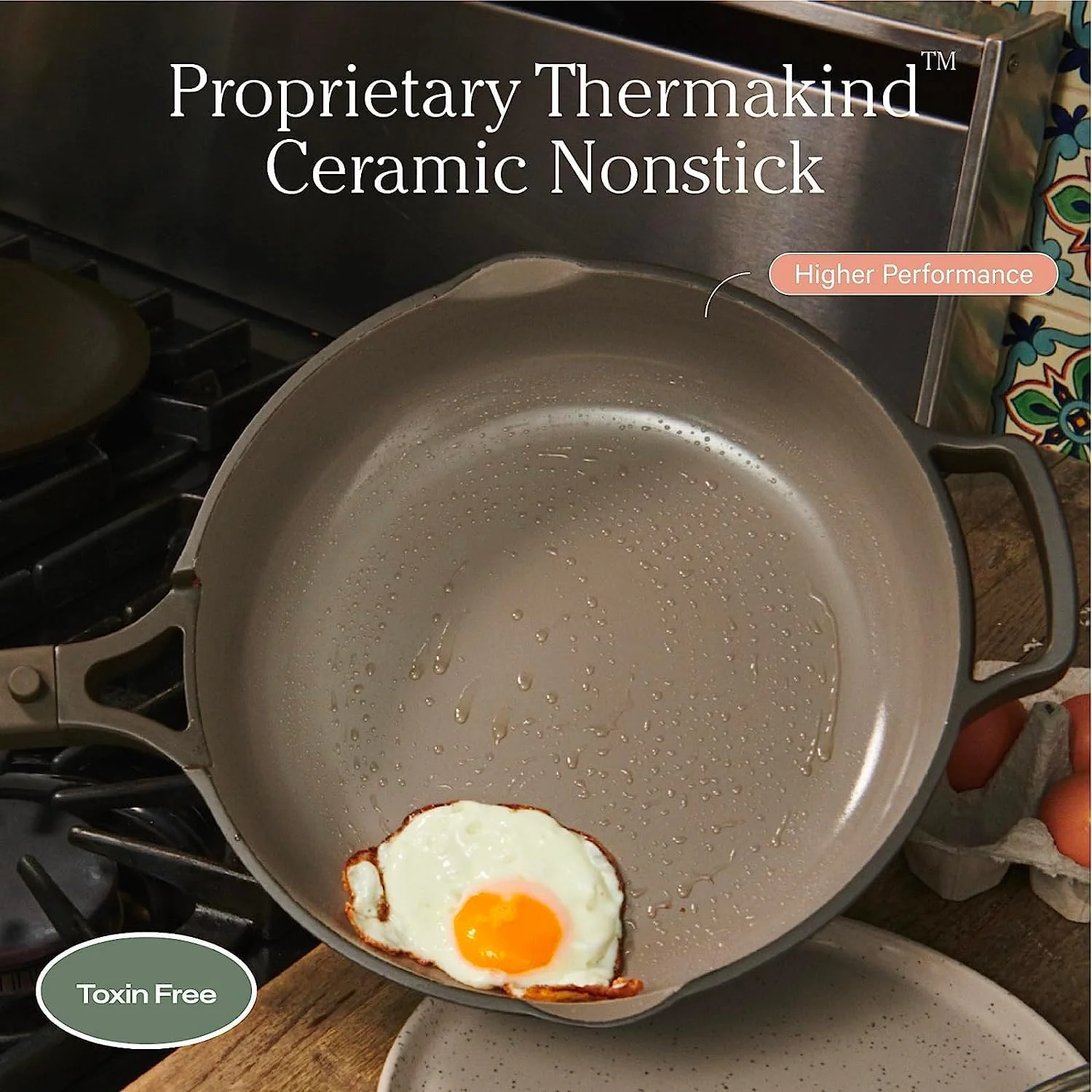 ماهیتابه همیشه مینی Our Place - ماهیتابه سرامیکی نچسب و بدون مواد سمی 8.5 اینچی | ماهیتابه چندمنظوره، تابه گریل، تابه تفت دهی | دسته خنک شونده | قابل استفاده در فر | بدنه آلومینیومی سبک | ادویه ماهیتابه همیشه مینی Our Place - ماهیتابه سرامیکی نچسب و بدون مواد سمی 8.5 اینچی | ماهیتابه چندمنظوره، تابه گریل، تابه تفت دهی | دسته خنک شونده | قابل استفاده در فر | بدنه آلومینیومی سبک | ادویه